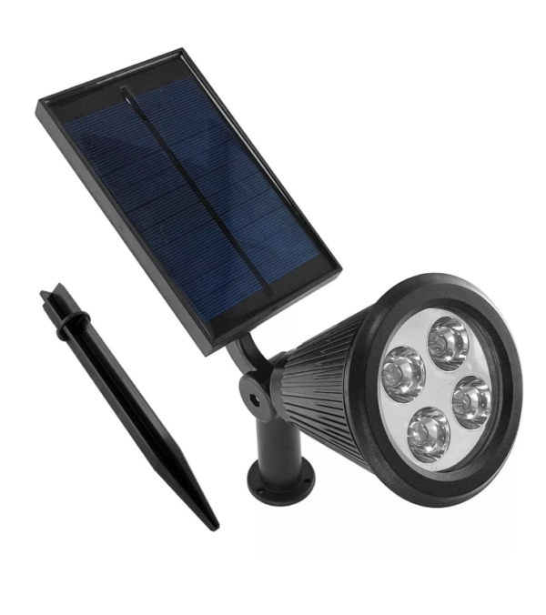 Reflector y Estaca Led Luz solar Modelo jardín - Imagen 5