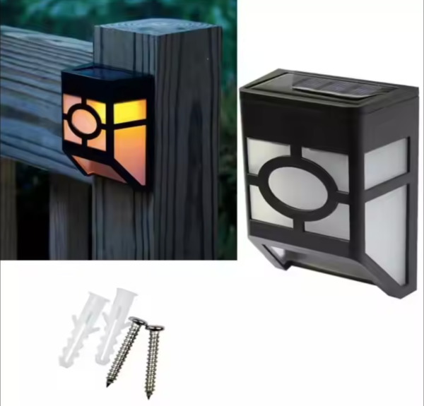 Farol Solar Pared con luz Led Deco - Imagen 4