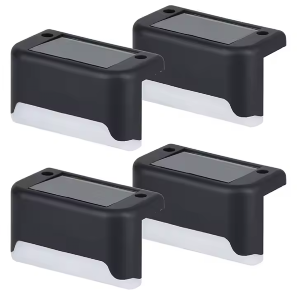 Luces Led Solares para  Escalones y Barandas -  Iluminación exterior - Pack x 4