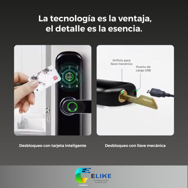 Cerradura Inteligente Multifunción - Elike Barcelona - Imagen 5