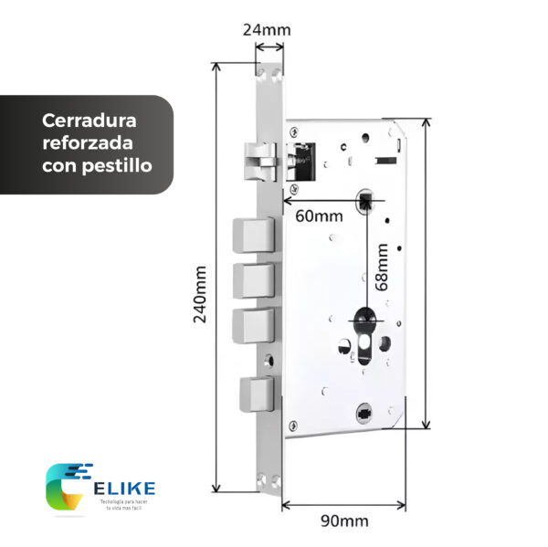 Cerradura inteligente Elike Budapest APP - Imagen 4