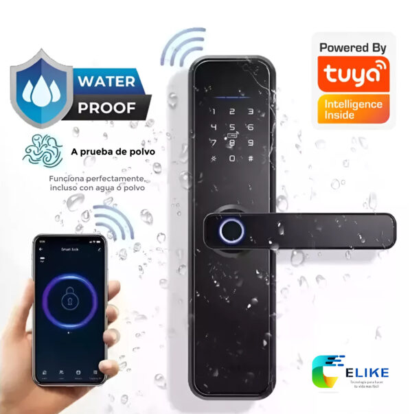 Cerradura inteligente Elike NewYork - WIFI - Imagen 2