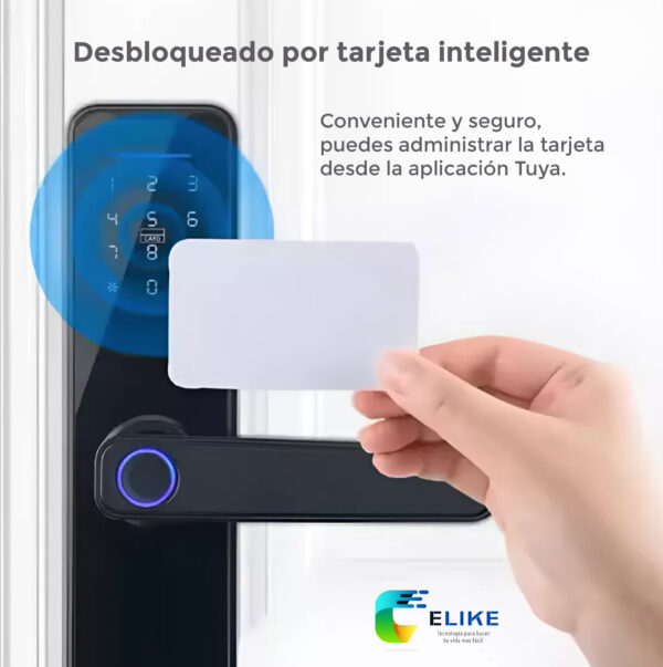 Cerradura inteligente Elike NewYork - WIFI - Imagen 5