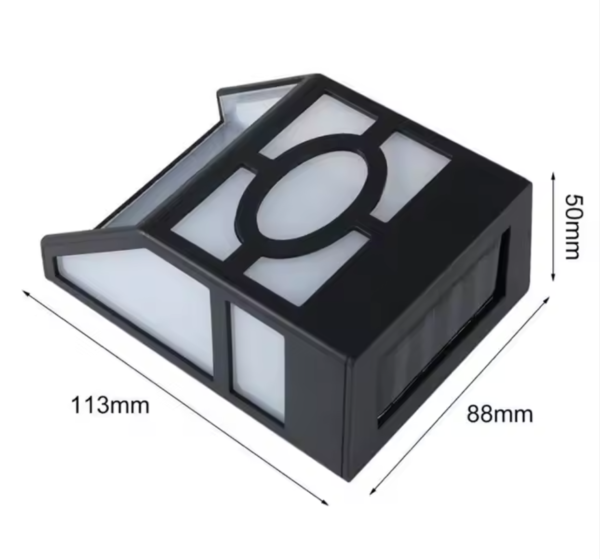 Farol Solar Pared con luz Led Deco - Imagen 5