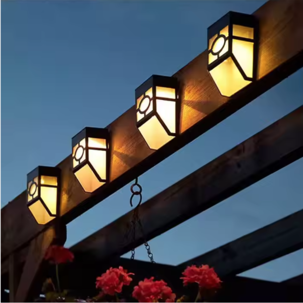 Farol Solar Pared con luz Led Deco - Imagen 3