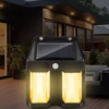 Farol Solar Pared multifunción 2 Leds modelo filamento - Imagen 2