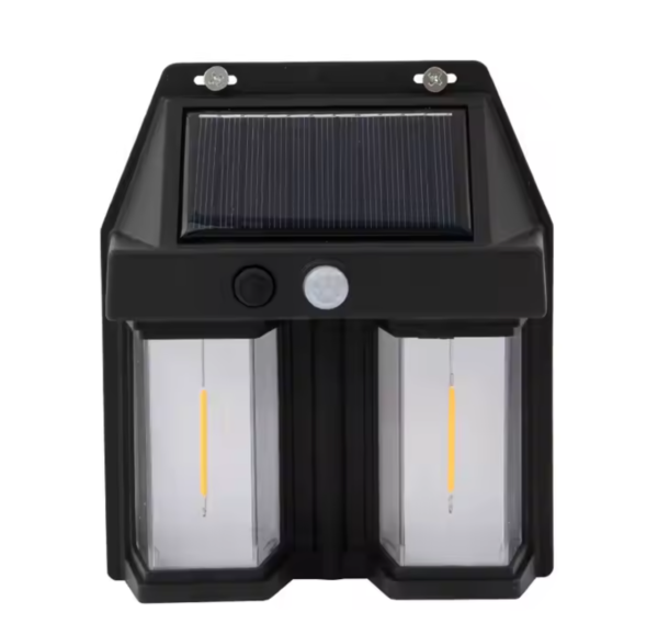 Farol Solar Pared multifunción 2 Leds modelo filamento