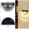 Aplique Led Luz Solar Pared  Exterior Casa/Patio - Pack x 2 - Imagen 3