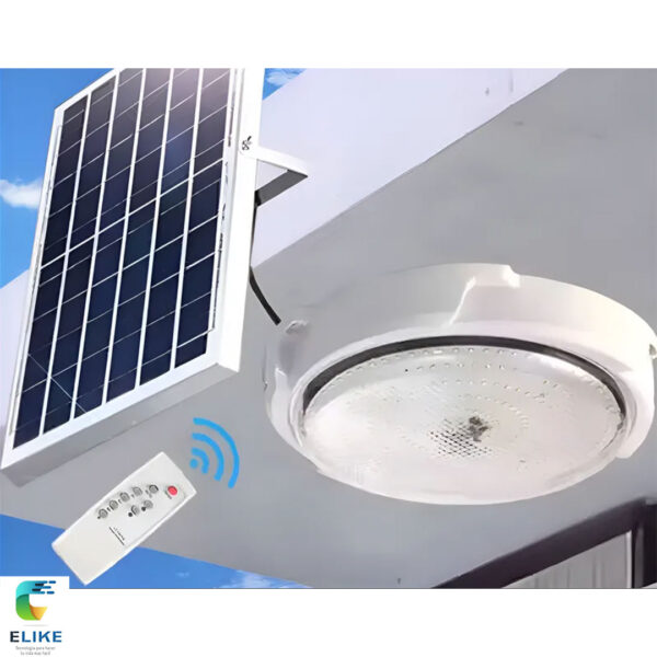 Aplique solar Led Interior/exterior 120W ctrol remoto calido