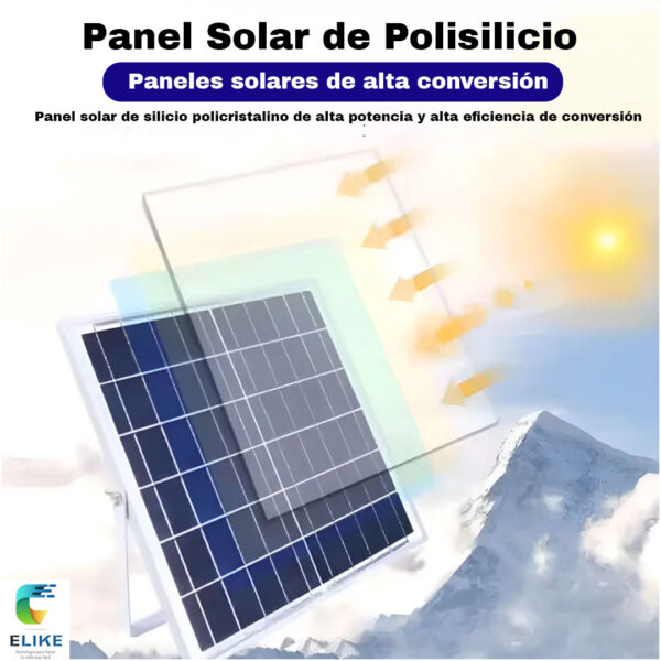 Aplique solar Led Interior/exterior 120W ctrol remoto calido