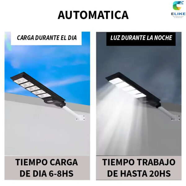 Luminaria Reflector 800W con sensor y ctrol remoto - 16.000lumenes - ELIKE 160