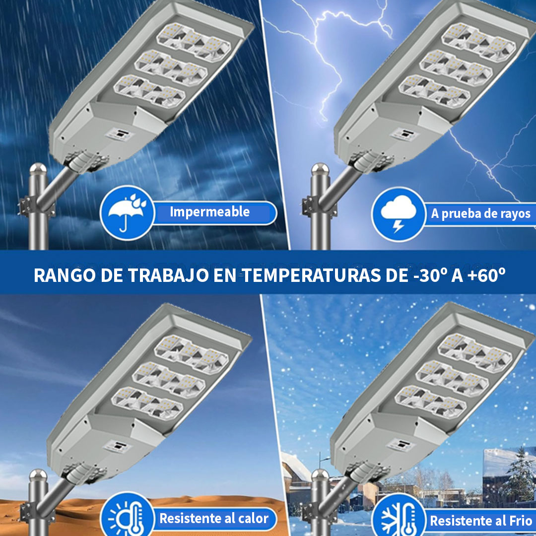 Luminaria Reflector 800W con sensor y ctrol remoto - 16.000lumenes - ELIKE 160