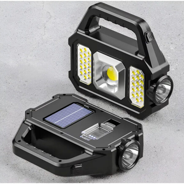 Reflector Linterna Led Recargable USB - Baliza - Powerbank