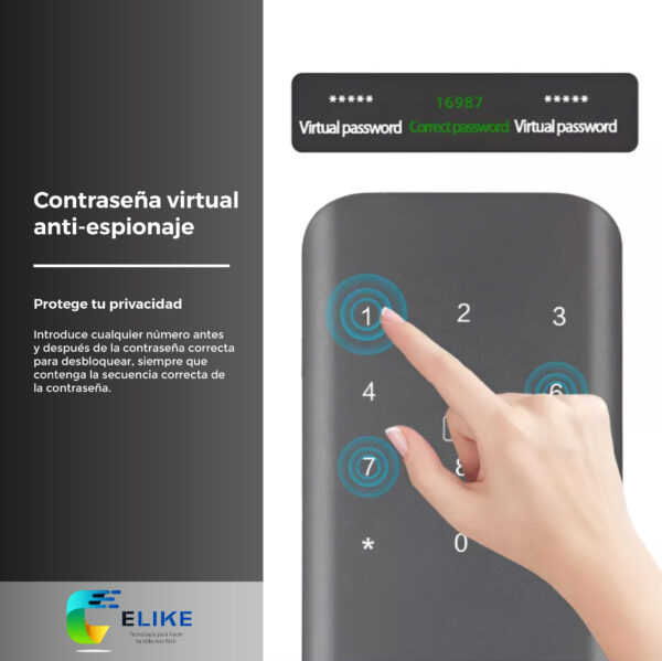 Cerradura inteligente Elike Budapest APP TTLOCK