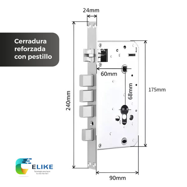 Cerradura inteligente Elike Budapest APP TTLOCK