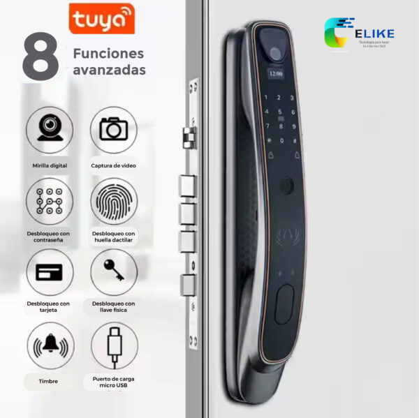 Cerradura inteligente Elike Dubai Extreme