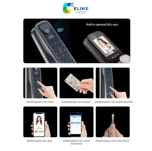 Cerradura inteligente Elike Dubai Extreme