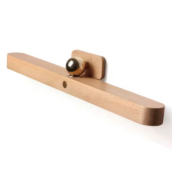 Lámpara LED Madera Recargable Escritorio Dormitorio