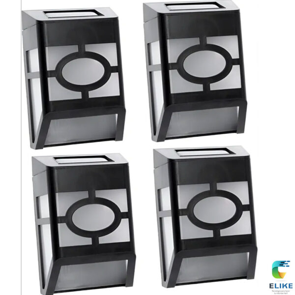 Farol Solar Pared Deco - Pack x 4