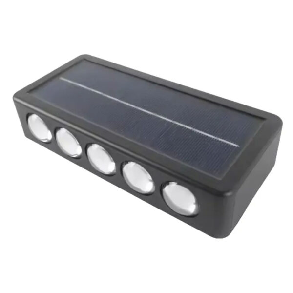 Aplique Solar LED Moderno -  luz calida y fria - 10 Leds
