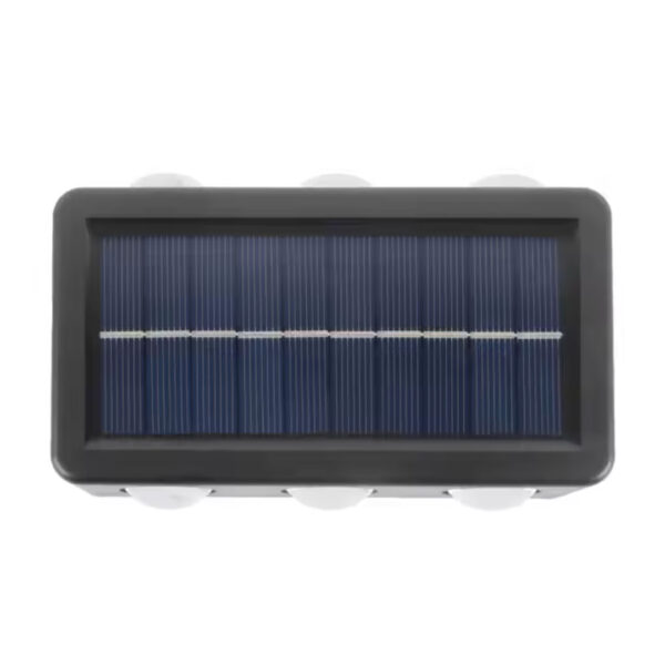 Pack x 2 - Aplique Solar LED Bidireccional – 3LED – Cálida
