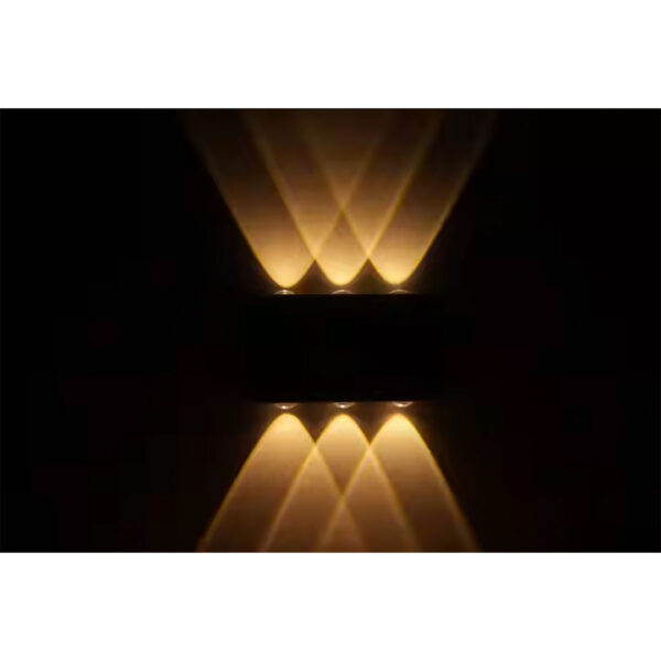 Pack x 2 - Aplique Solar LED Bidireccional – 3LED – Cálida