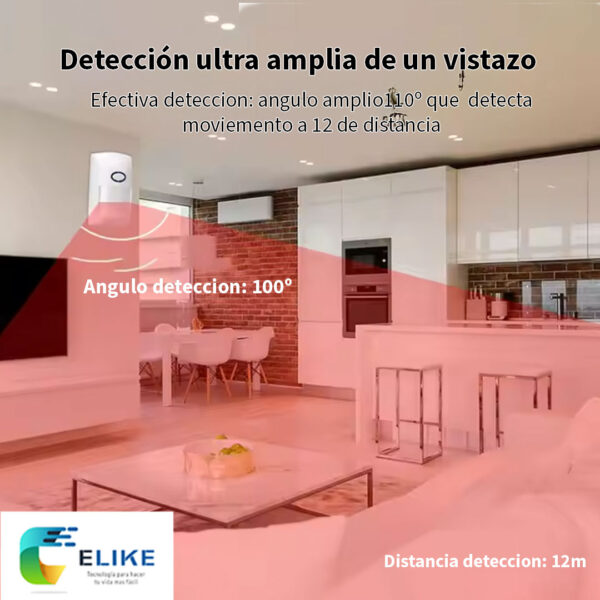 Sensor Movimiento  Pir Wifi Tuya Inalámbrico Anti Mascotas