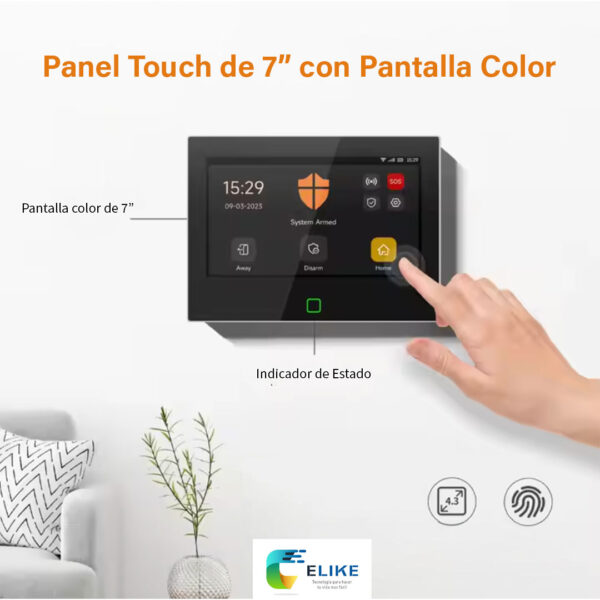 Elike H700 - Kit Alarma Wifi Premium 4G/WIFI - Tuya App