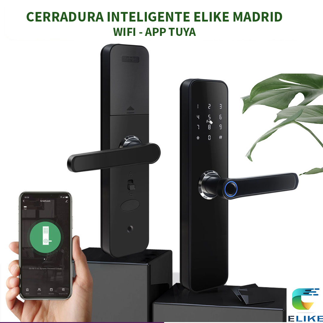 Cerradura Inteligente Multifunción - Elike Madrid