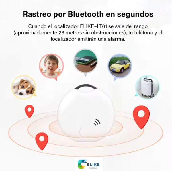 Mini Localizador Tag GPS Bluetooth App Tuya