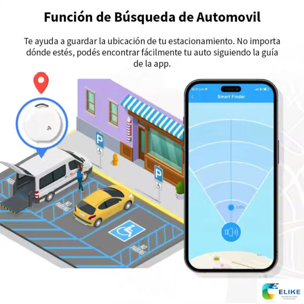 Mini Localizador Tag GPS Bluetooth App Tuya
