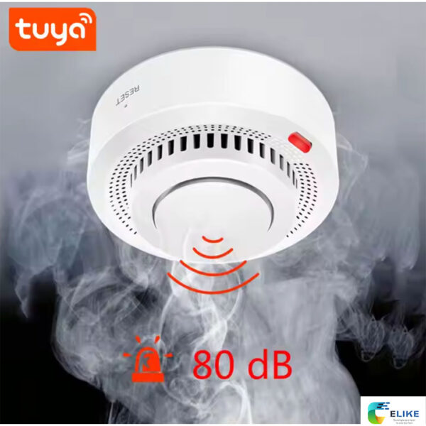 Detector de Humo WiFi Inteligente con Sirena