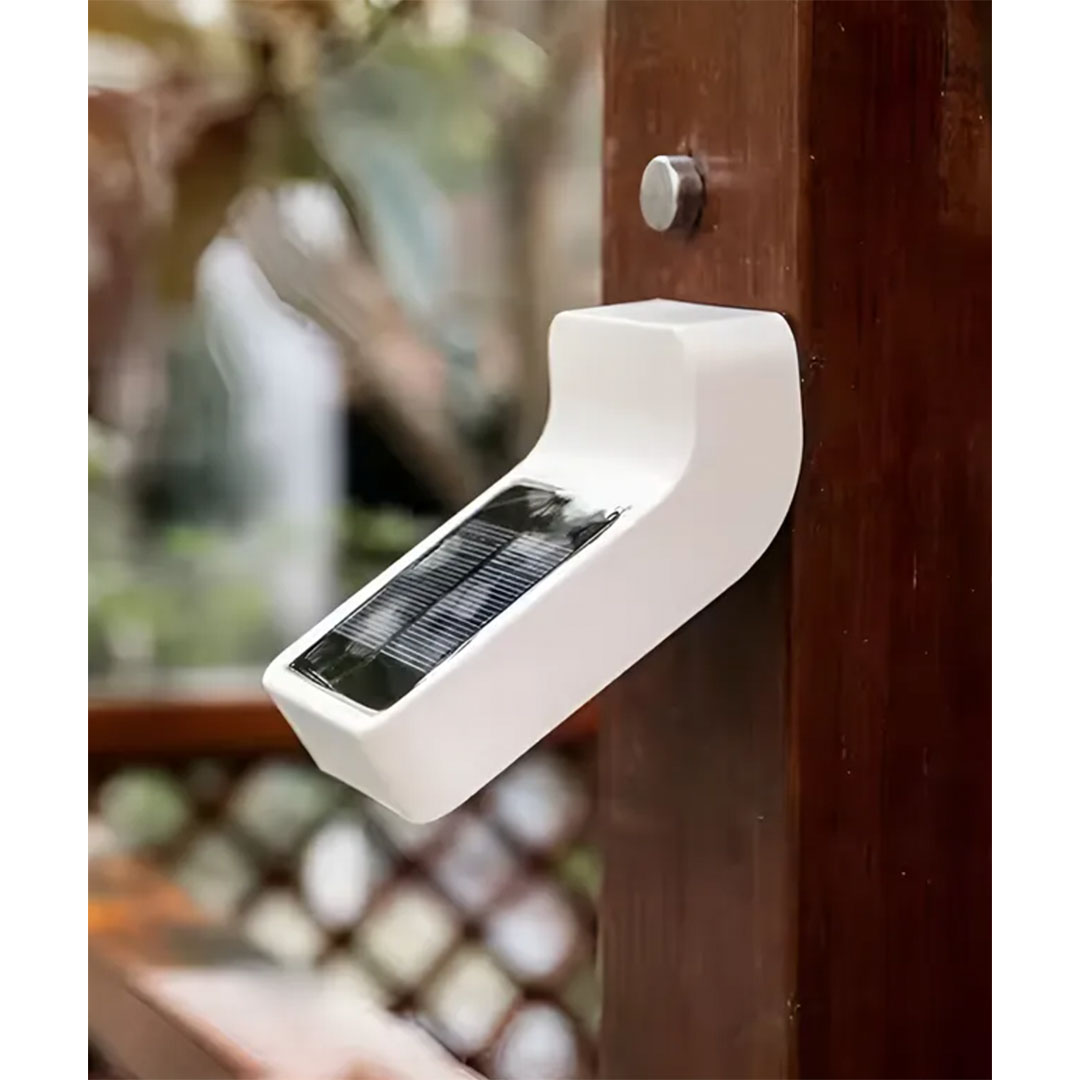 Aplique Solar LED Escalera y Baranda – Cálida