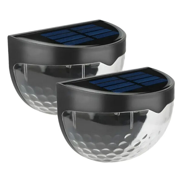 Aplique Solar Led Pared Casa Patio Jardin - Pack X 2