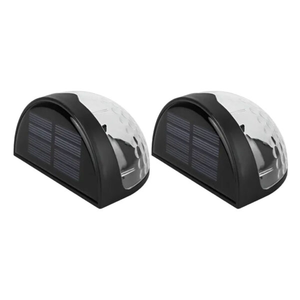 Aplique Solar Led Pared Casa Patio Jardin - Pack X 2