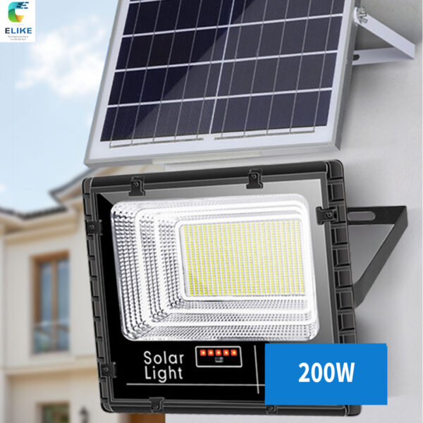 Reflector Solar LED 200W con Control Remoto - ELIKE200
