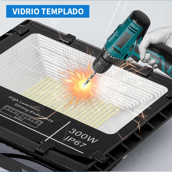 Reflector Solar LED 200W con Control Remoto - ELIKE200